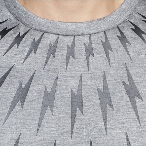 NEIL BARRETT - LANE CRAWFORD - Authentic Thunderbolt bonded Sweatshirt - Picture 4 of 9